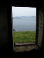 Blasket sound viewed from door of home of Br�d Keane in the village, Great Blasket Island