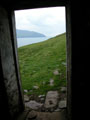 View to the southeast from home of Br�d Keane in the village, Great Blasket Island